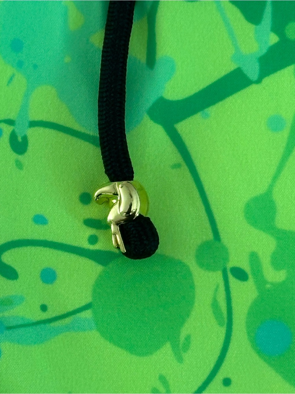 Tucann men’s Splatter Swim Shorts Green - Picture 6 of 9